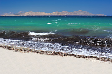 Image showing Wonderful and peaceful seascape 