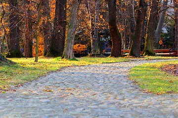 Image showing lonely alley