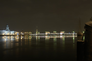 Image showing water area of neva river