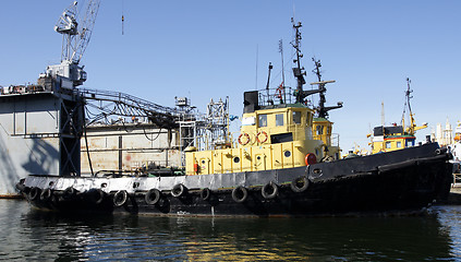 Image showing Tug boat