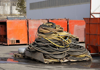 Image showing Painting hoses