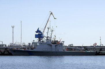 Image showing Warship