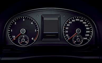 Image showing dash panel