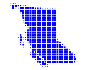 Image showing Map of British Columbia