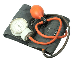 Image showing Retro kit for measuring blood pressure