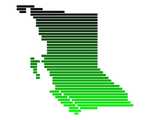 Image showing Map of British Columbia