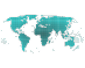 Image showing Worldmap