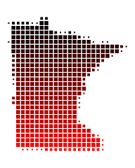 Image showing Map of Minnesota