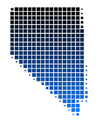 Image showing Map of Nevada