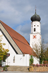 Image showing Church St. Martin in Miltach, Bavaria, Germany