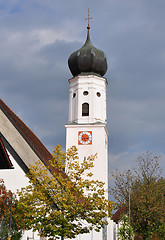 Image showing Church St. Martin in Miltach, Bavaria, Germany