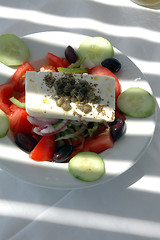 Image showing greek salad