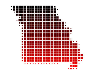Image showing Map of Missouri