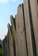 Image showing Stockade Fence