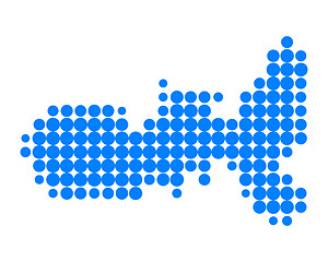 Image showing Map of Elba