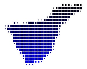 Image showing Map of Tenerife