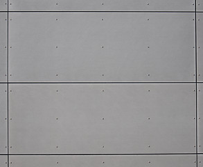 Image showing Gray panels 