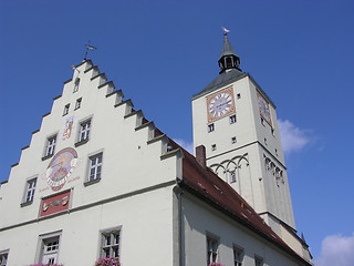 Image showing Ancient town hall in Deggendorf, Bavaria