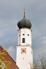 Image showing Church St. Martin in Miltach, Bavaria, Germany