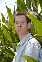 Image showing Corny Portrait of Man