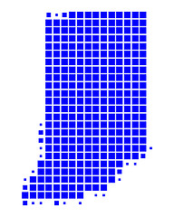 Image showing Map of Indiana