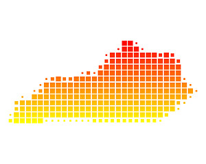 Image showing Map of Kentucky