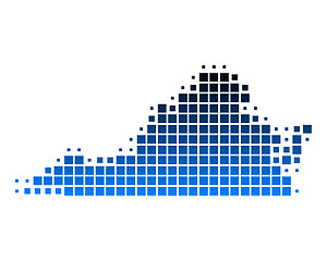 Image showing Map of Virginia