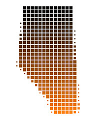 Image showing Map of Alberta