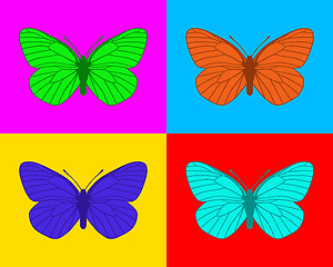 Image showing Butterflies