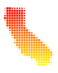 Image showing Map of California