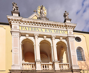 Image showing Portal of church Maria Himmelfahrt in Deggendorf, Bavaria