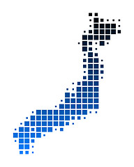 Image showing Map of Japan