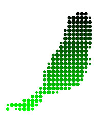 Image showing Map of Fuerteventura