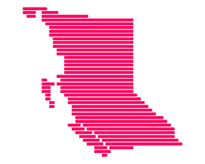 Image showing Map of British Columbia