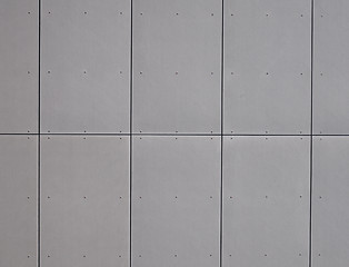 Image showing Gray panels 