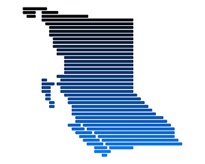 Image showing Map of British Columbia