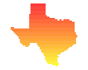 Image showing Map of Texas