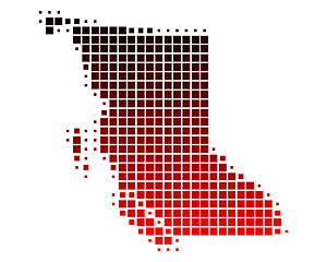 Image showing Map of British Columbia