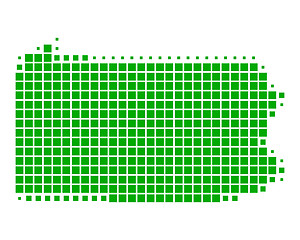 Image showing Map of Pennsylvania