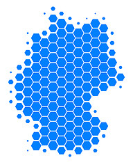 Image showing Map of Germany