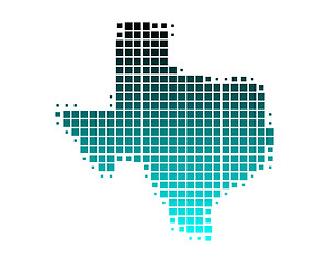 Image showing Map of Texas