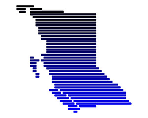 Image showing Map of British Columbia