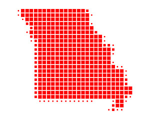 Image showing Map of Missouri