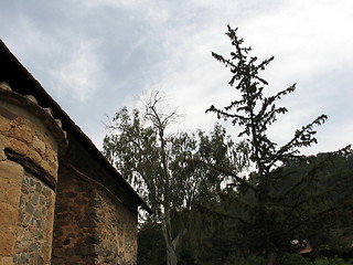 Image showing Nature church. St. Mary's. Asinou. Cyprus