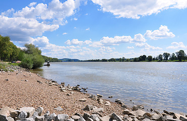 Image showing Danube near Metten, Bavaria