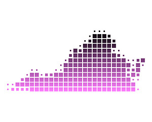 Image showing Map of Virginia