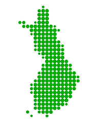 Image showing Map of Finland