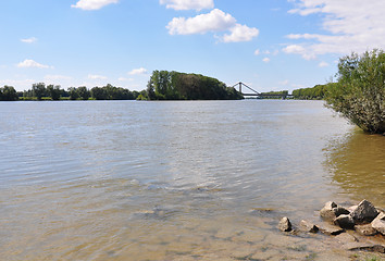 Image showing Danube near Metten, Bavaria