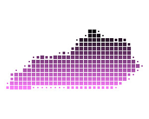 Image showing Map of Kentucky
