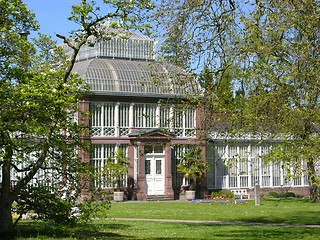 Image showing Ancient greenhouse in Kassel, Germany